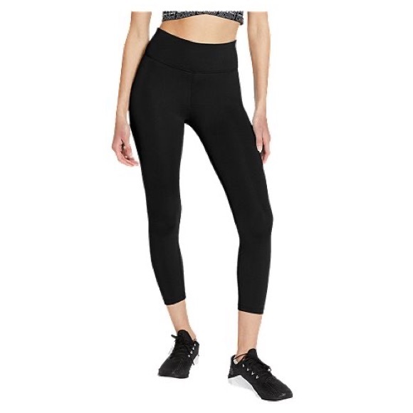 Nike Women's One Mid-Rise Crop Tights Sz M - Picture 1 of 11